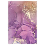 Pink Gold Oil Painting Abstract Carpet