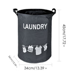 Large Capacity Foldable Closure Laundry Basket