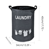 Large Capacity Foldable Closure Laundry Basket