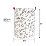 Large Capacity Foldable Closure Laundry Basket