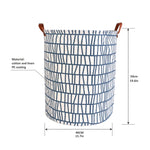 Large Capacity Foldable Closure Laundry Basket