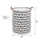 Large Capacity Foldable Closure Laundry Basket