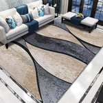 Modern Geometric Anti-slip Carpet Indoor Printed Decoration Large Area Rug